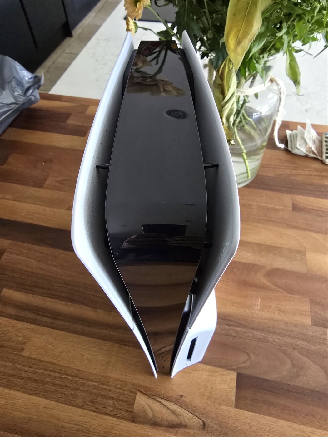 PlayStation 5 Slim Disc Edition, top view